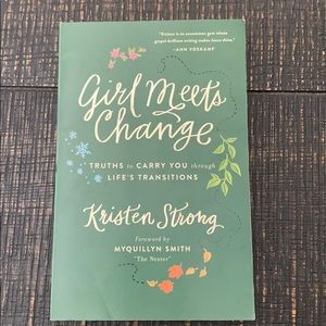 NWOT “Girl Meets Change” Book